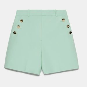 Zara Shorts With Buttons